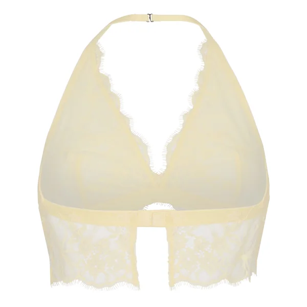Soutien-Gorge Bralette Longline Halter Prina - Jaune