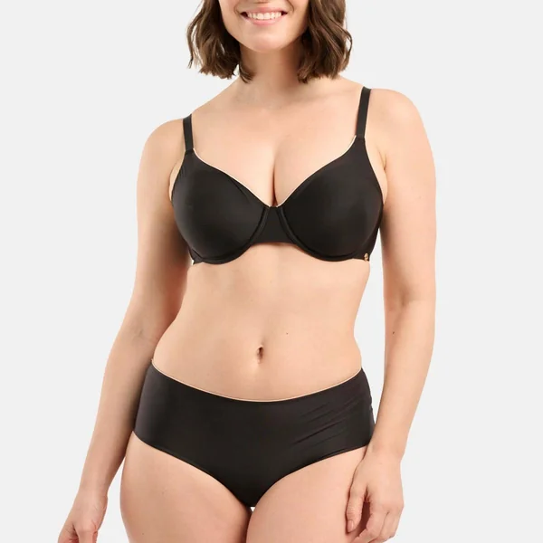 Soutien-Gorge Classique Moulé Armatures Noir Sans Complexe