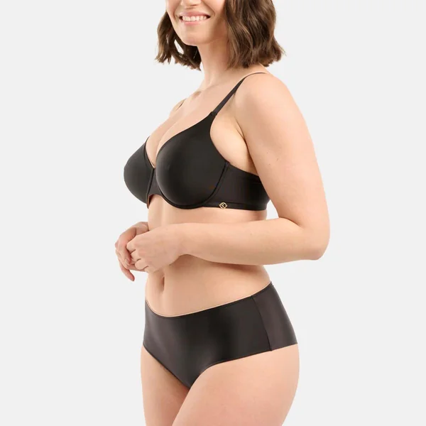 Soutien-Gorge Classique Moulé Armatures Noir Sans Complexe