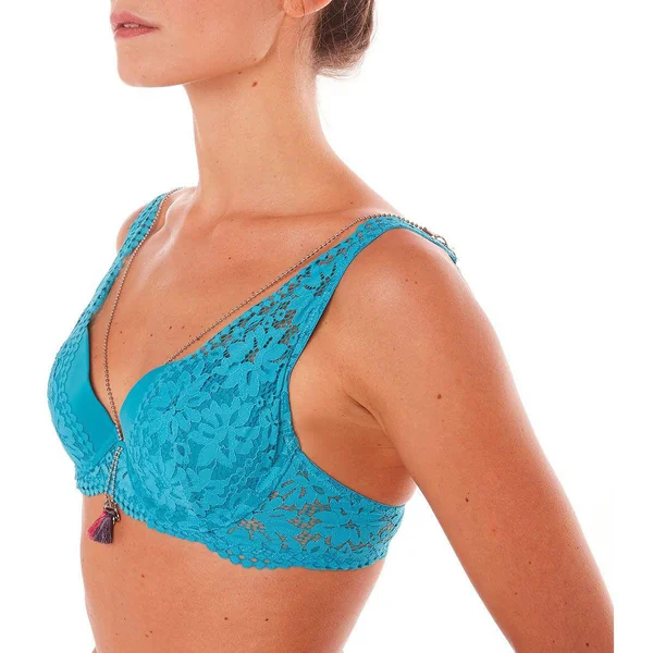 Soutien-gorge coques armatures bleu Pomm Poire ELDORADO Pomm Poire