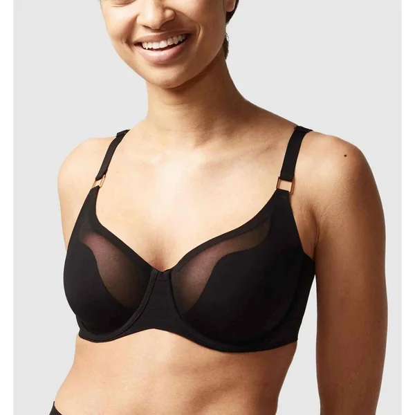 Soutien-gorge coques armatures noir Chantelle Pure Light Chantelle