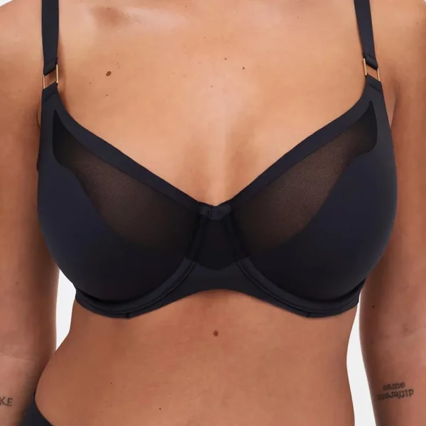 Soutien-gorge coques armatures noir Chantelle Pure Light Chantelle