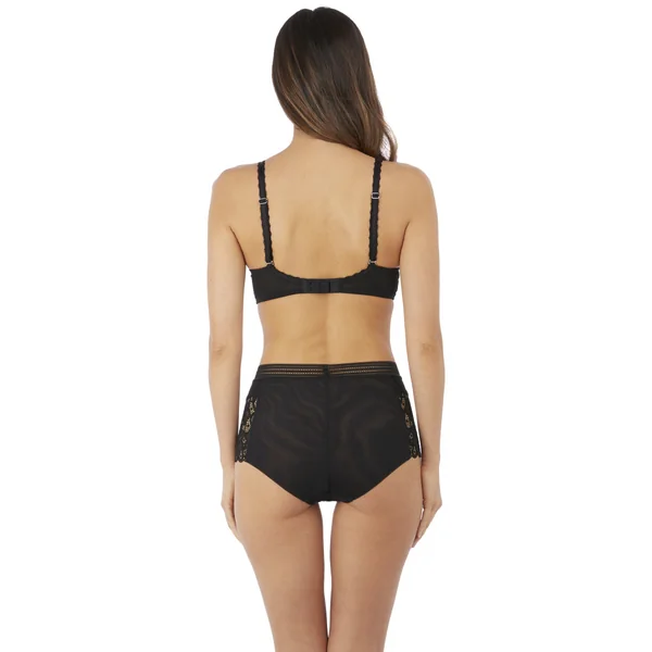 Soutien-gorge coques armatures RAFFINE Noir Wacoal lingerie