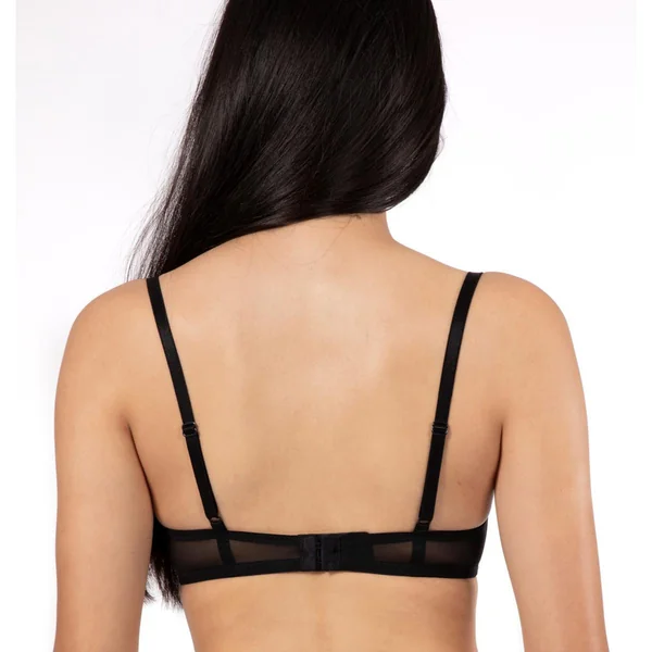 Soutien-gorge coques fines armatures - Noir Dorina