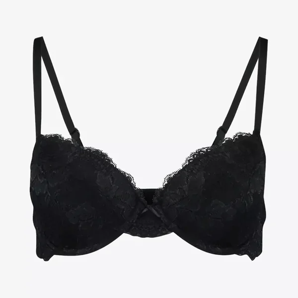 Soutien-gorge coques fines armatures Noir Dorina