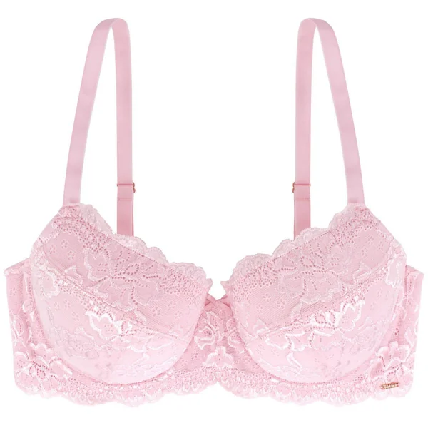 Soutien-gorge coques fines armatures Rose Dorina