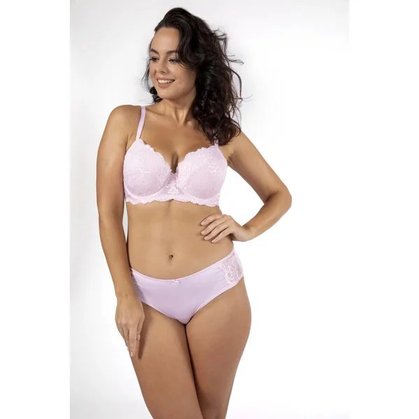 Soutien-gorge coques fines armatures Rose Dorina