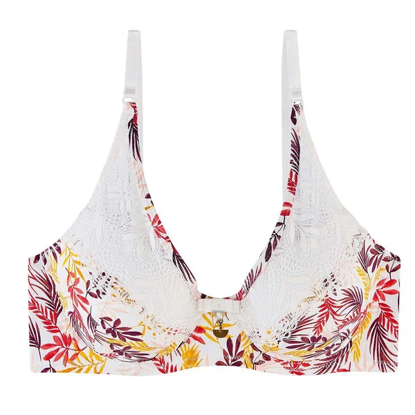 Soutien-gorge coques moulées armatures - Blanc Pomm Poire Pile ou Face Pomm Poire