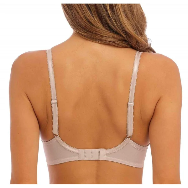 Soutien-gorge coques moulées armatures à Broderie Fine - Wacoal Lingerie - Beige Wacoal lingerie