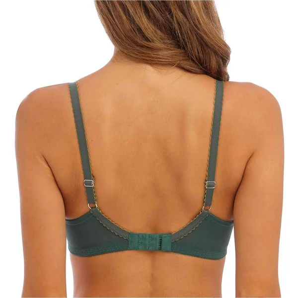Soutien-gorge coques moulées armatures à Dentelle Florale Dorée - Wacoal Lingerie - Vert Wacoal lingerie
