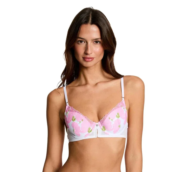 Soutien-gorge coques moulées blanc Clemence Morgan Lingerie