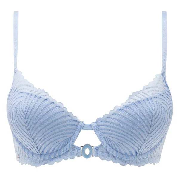 Soutien-gorge coques moulées bleu Garance Morgan Lingerie