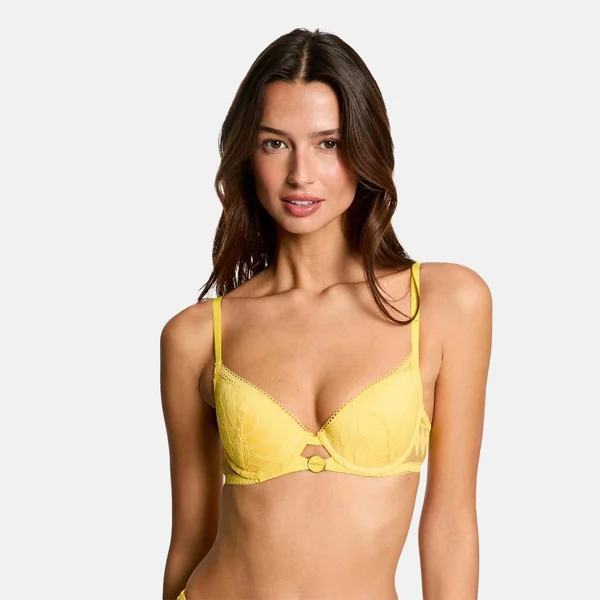 Soutien-gorge coques moulées jaune Lina Morgan Lingerie