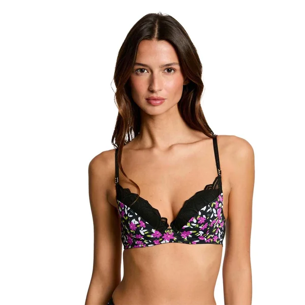 Soutien-gorge coques moulées noir Heloise Morgan Lingerie