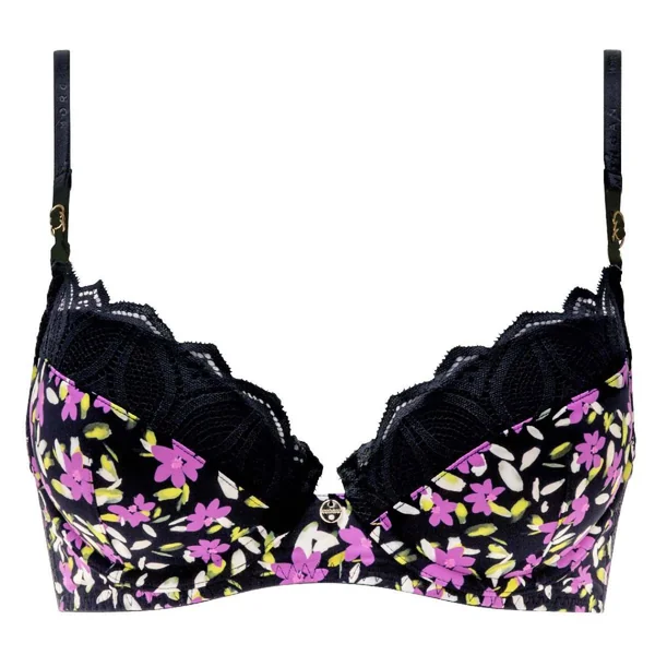 Soutien-gorge coques moulées noir Heloise Morgan Lingerie