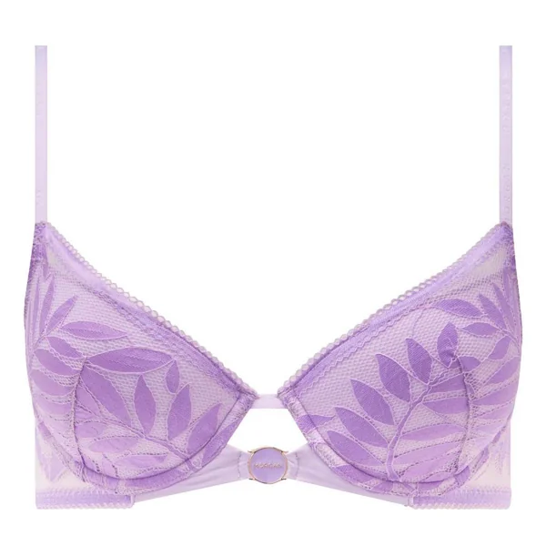 Soutien-gorge coques moulées parme Lina violet Morgan Lingerie