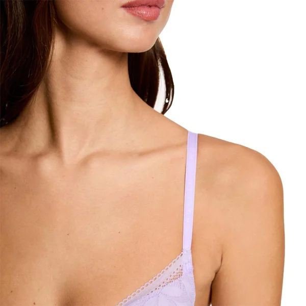 Soutien-gorge coques moulées parme Lina violet Morgan Lingerie