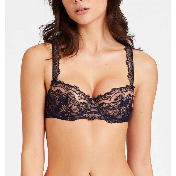 Soutien-gorge corbeille armatures Aubade SOLEIL NOCTURNE Bleu Aubade
