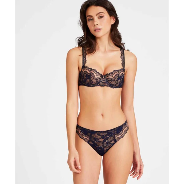 Soutien-gorge corbeille armatures Aubade SOLEIL NOCTURNE Bleu Aubade