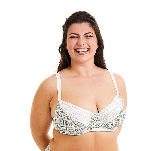 Soutien-gorge corbeille armatures - Blanc Pomm Poire Imprévu Pomm Poire