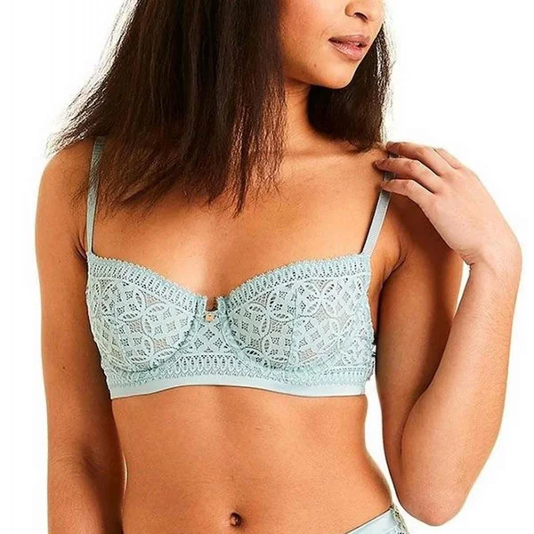 Soutien-gorge corbeille armatures Camille Cerf x Pomm Poire Madeleine Vert Amande Camille Cerf x Pomm Poire