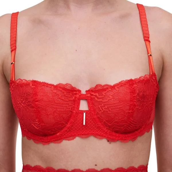 Soutien-gorge corbeille armatures - Chantelle - Rouge Chantelle