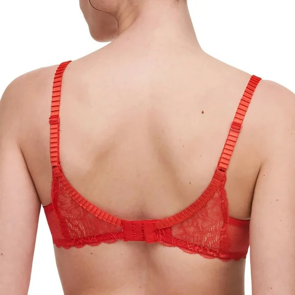 Soutien-gorge corbeille armatures - Chantelle - Rouge Chantelle