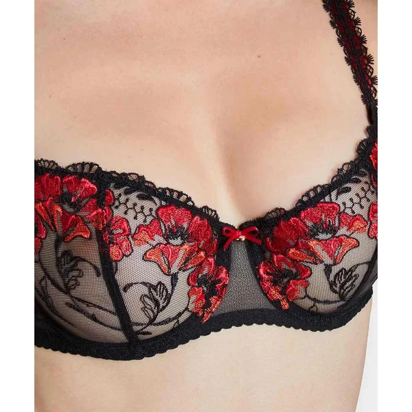 Soutien-gorge corbeille armatures Rouge Aubade Aubade
