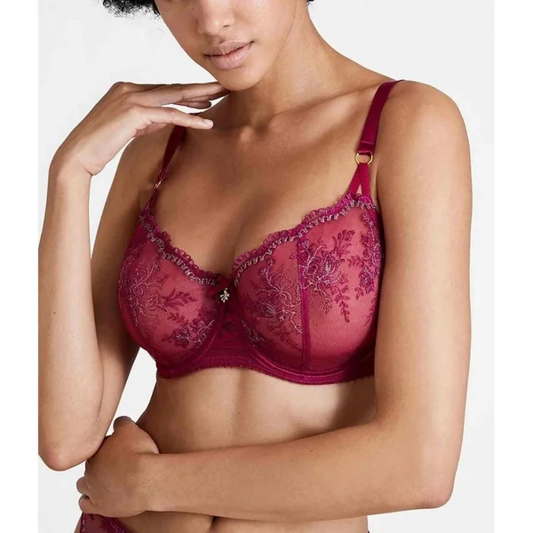 Soutien-gorge corbeille armatures Violet Aubade Trésor Infini Aubade