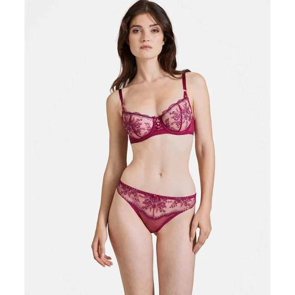 Soutien-gorge corbeille armatures Violet Aubade Trésor Infini Aubade