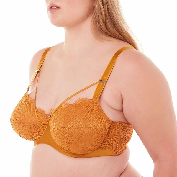 Soutien-gorge corbeille balconnet armatures - jaune Pomm Poire