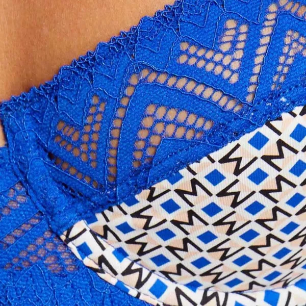 Soutien-gorge corbeille bleu Kim Morgan Lingerie
