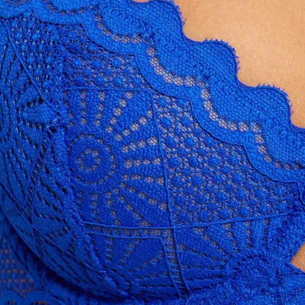 Soutien-gorge corbeille bleu Lison Morgan Lingerie