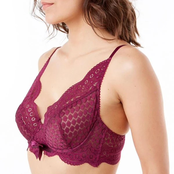 Soutien-gorge corbeille bordeaux Valentine POMM'POIRE - bordeaux Pomm Poire