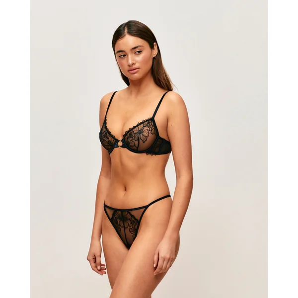 Soutien-gorge corbeille broderies