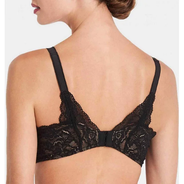 Soutien-gorge corbeille coque confort noir Aubade Rosessence