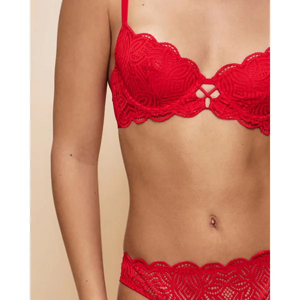 Soutien-gorge corbeille en dentelle