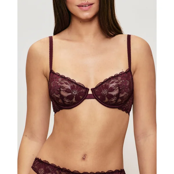 Soutien-gorge corbeille en dentelle