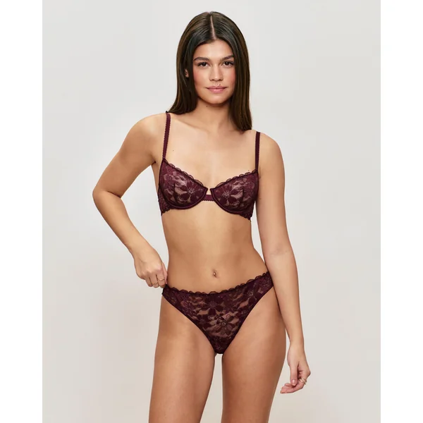 Soutien-gorge corbeille en dentelle