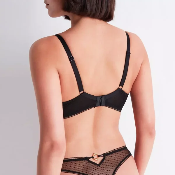 Soutien-gorge corbeille en dentelle noir Aubade