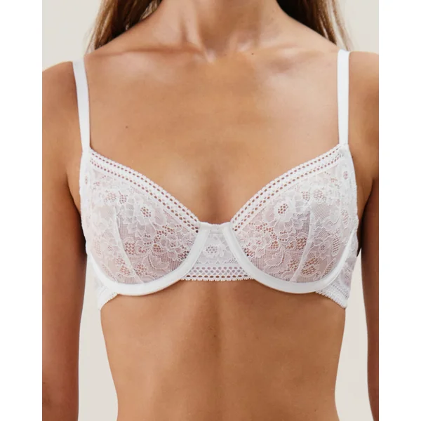 Soutien-gorge corbeille en dentelle