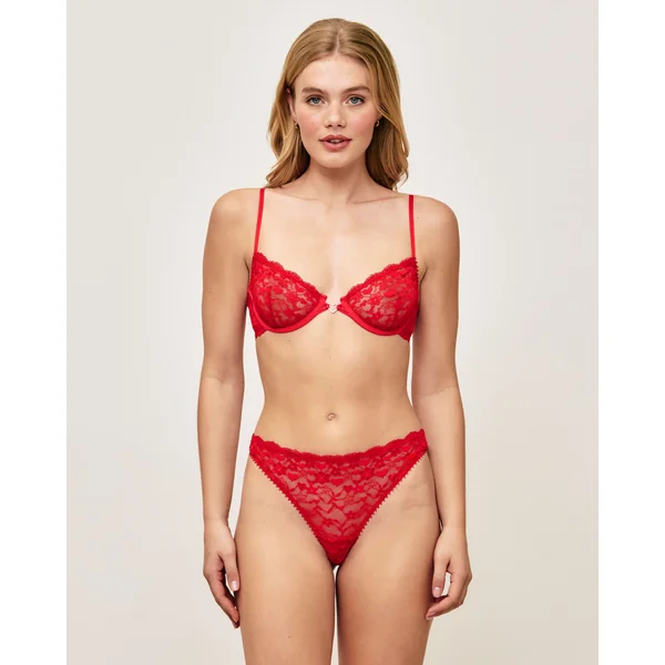 Soutien-gorge corbeille en dentelle