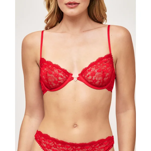 Soutien-gorge corbeille en dentelle