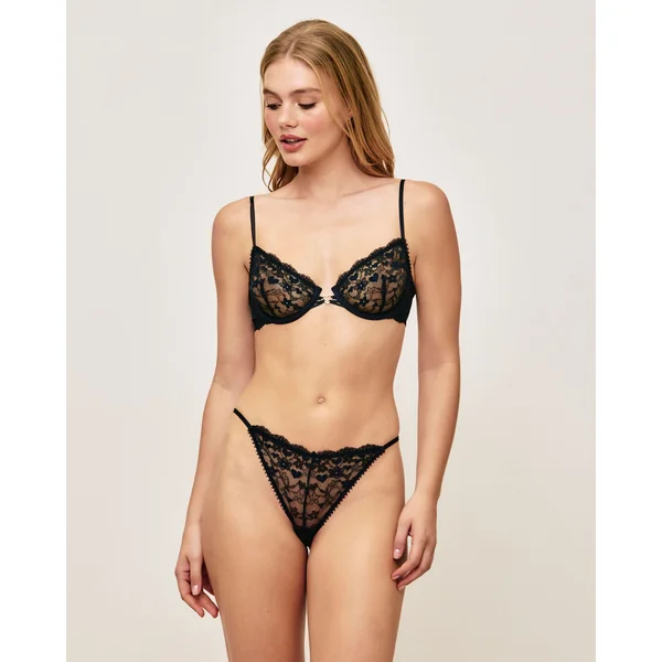 Soutien-gorge corbeille en dentelle