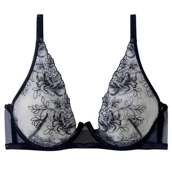 Soutien-gorge corbeille noir Splash Pomm Poire