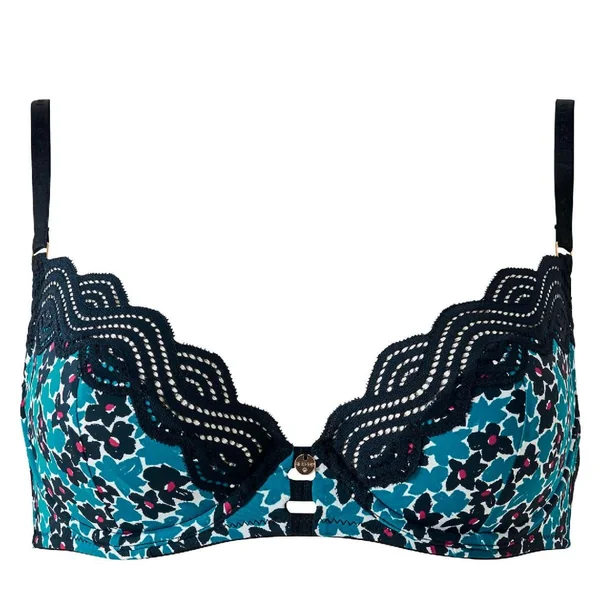 Soutien-gorge corbeille noir Thaïs Morgan Lingerie