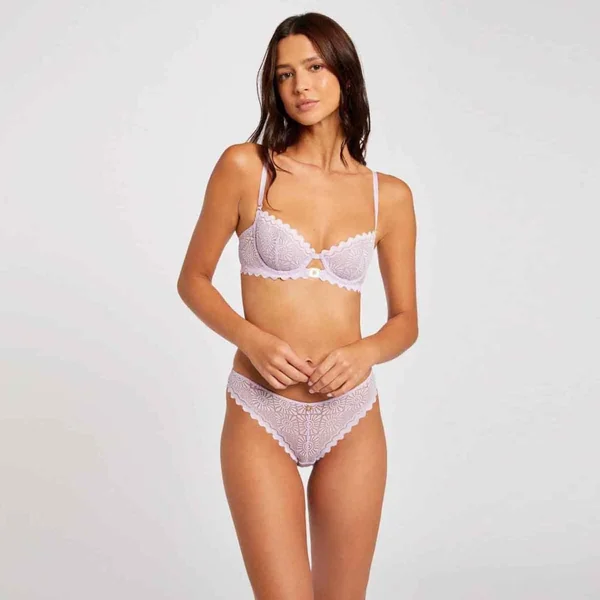 Soutien-gorge corbeille parme Lison violet Morgan Lingerie