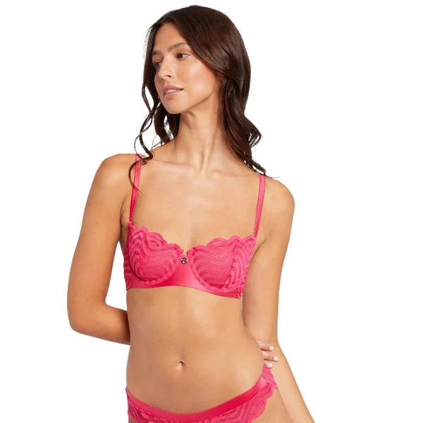 Soutien-gorge corbeille rose Romane Morgan Lingerie