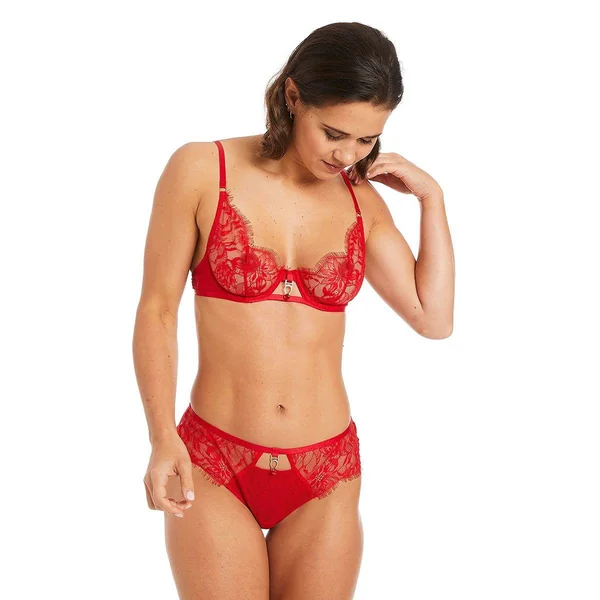 Soutien-gorge corbeille rouge Sangria Pomm Poire