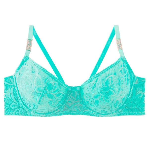 Soutien-gorge corbeille turquoise Roulotte bleu Pomm Poire